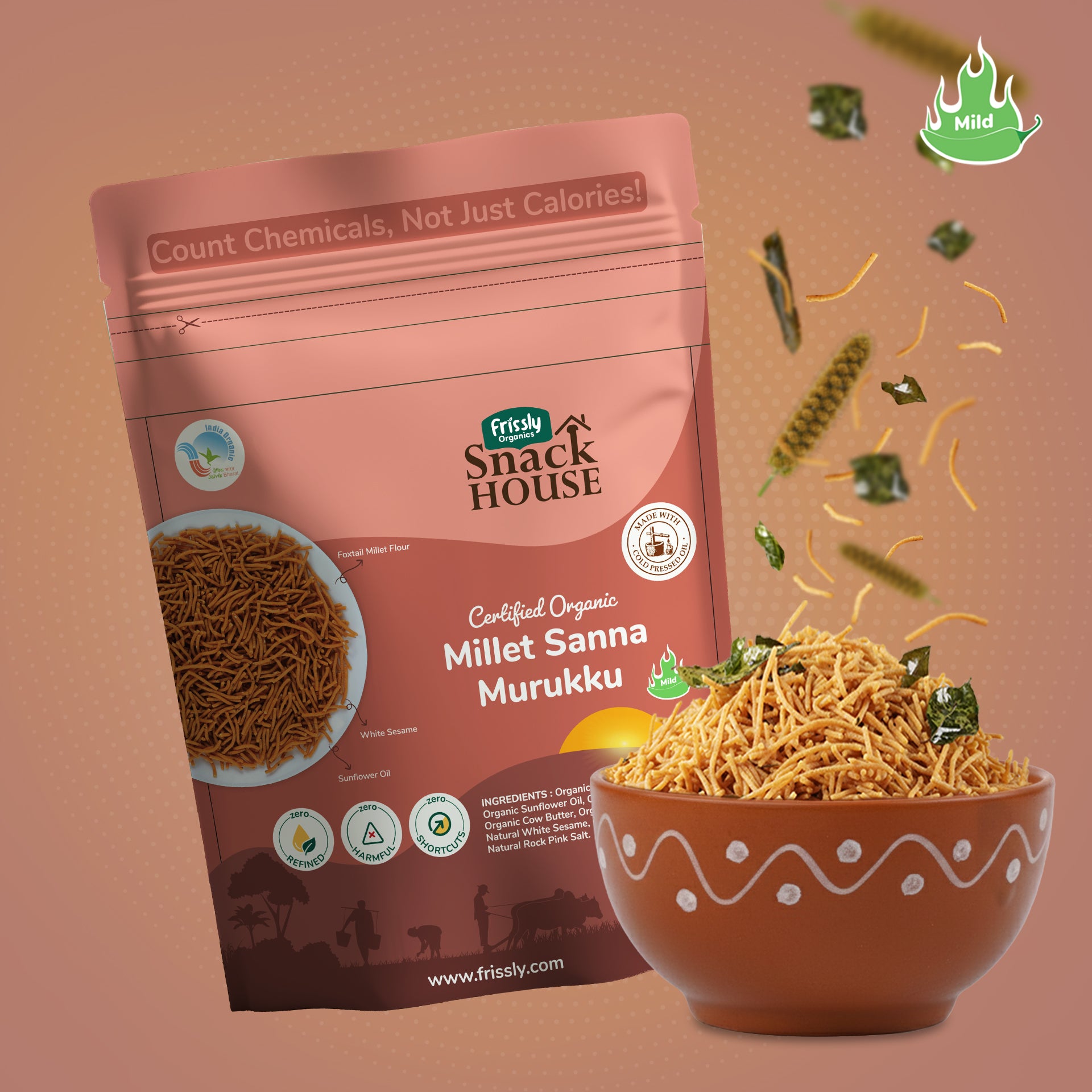 Frissly Millet Sanna Murukku