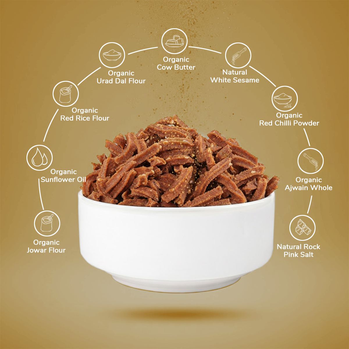 Frissly Jowar Murukku