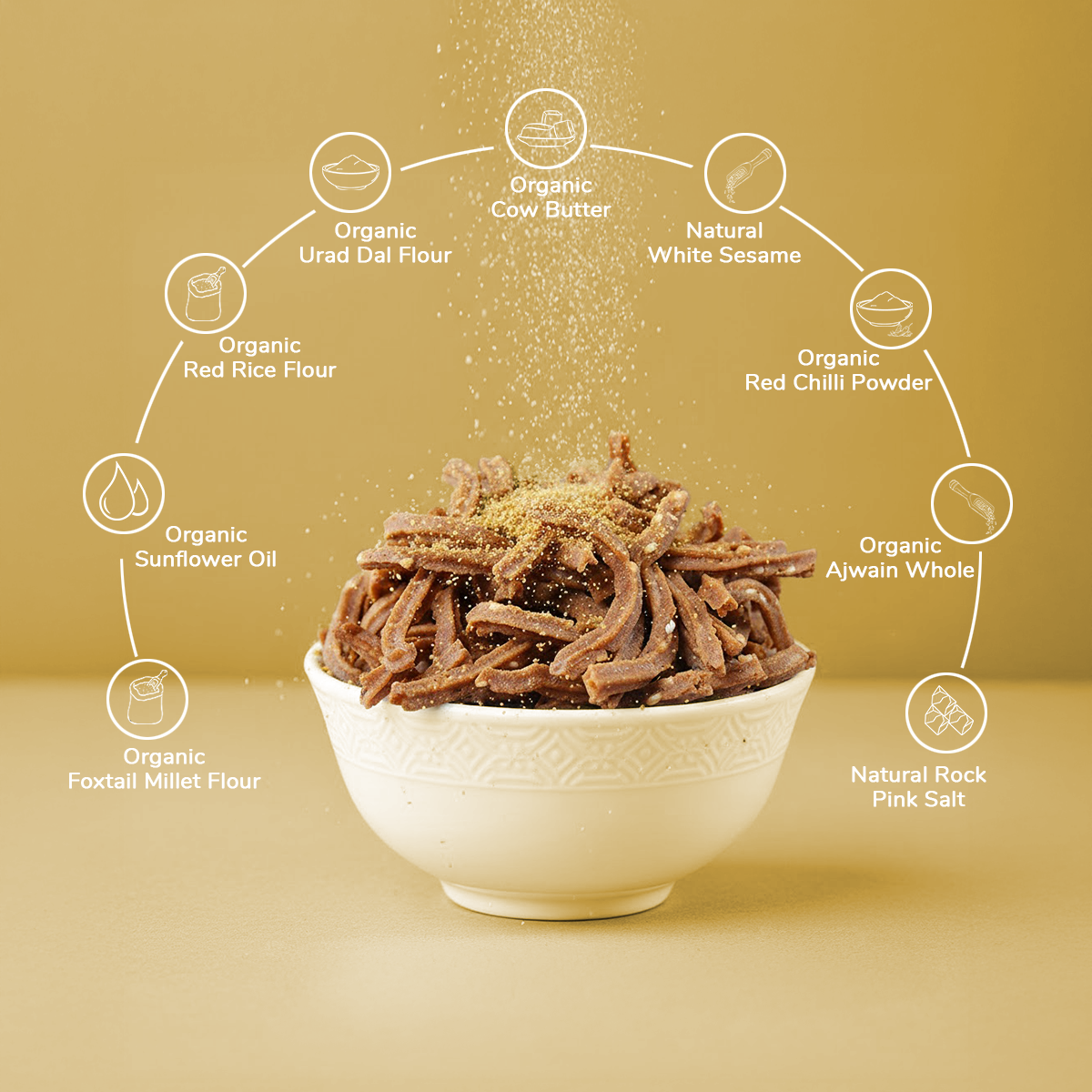 Frissly Millet Murukku