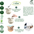 Naturalief Electric Owl shape Diffuser