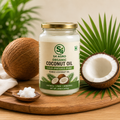 S4 Agro Organic Coconut Oil - Cold-Pressed Pure Edible Coconut Oil