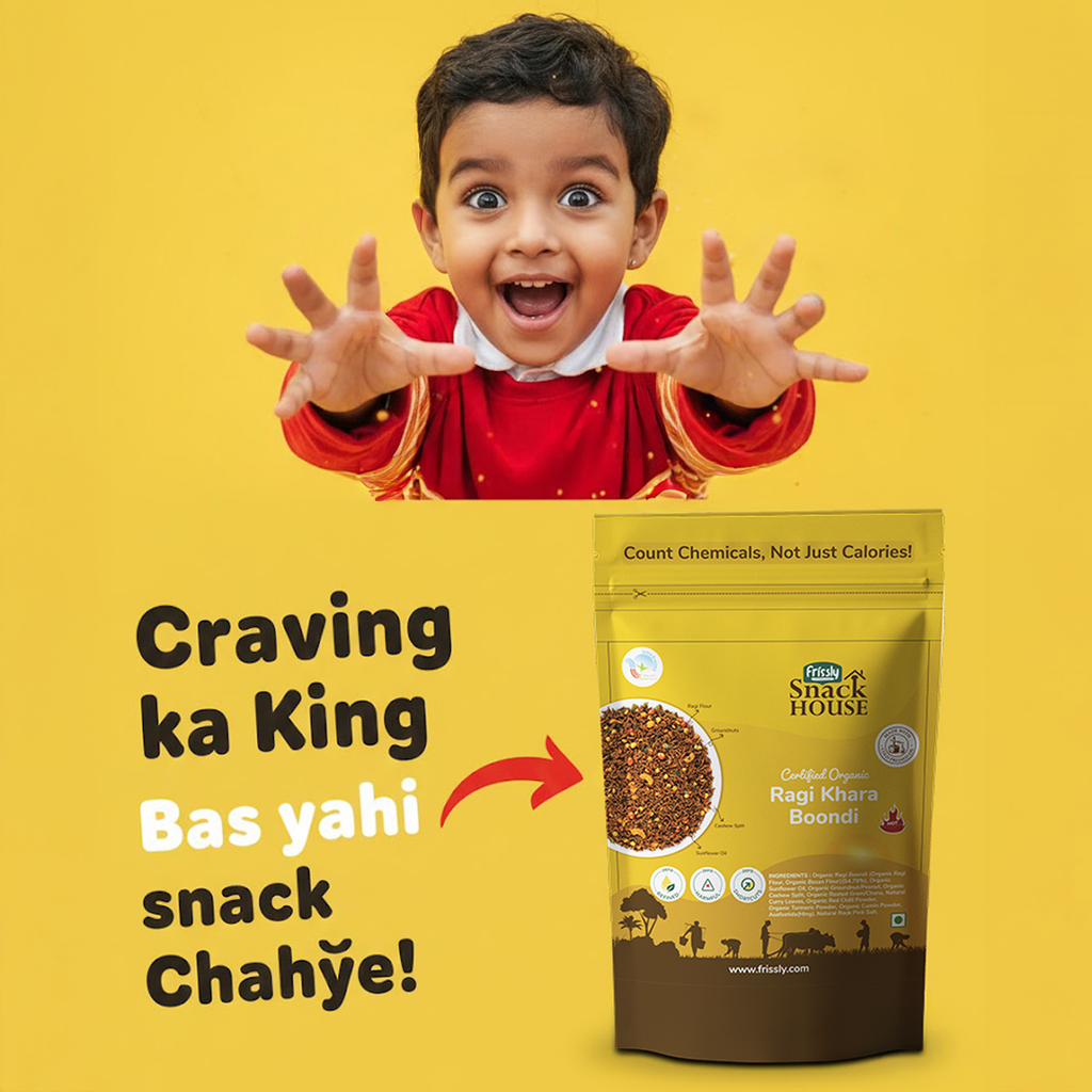 Frissly Organic Ragi Khara Boondi