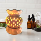 Naturalief Electric Matki with flower design Diffuser