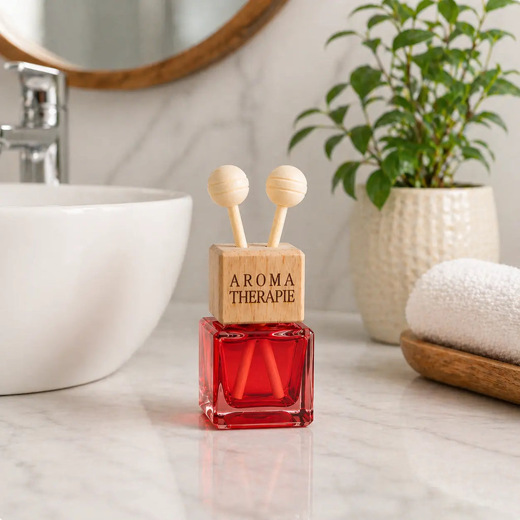 Naturalief Bathroom & Tabletop Freshener | Assorted Glass Bottle Diffuser | Long-Lasting Fragrance | Lemongrass