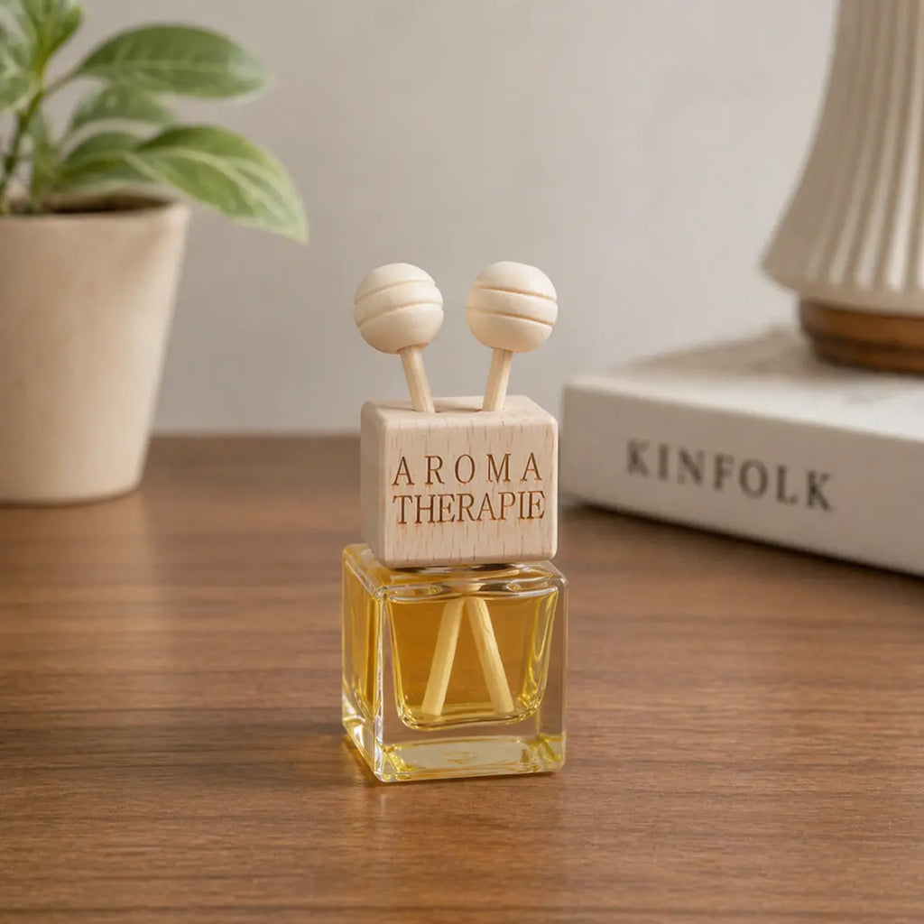 Naturalief Bathroom & Tabletop Freshener | Assorted Glass Bottle Diffuser | Long-Lasting Fragrance | Lemongrass