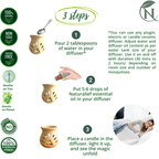 Naturalief Matki shape candle Diffuser - Assorted (big)