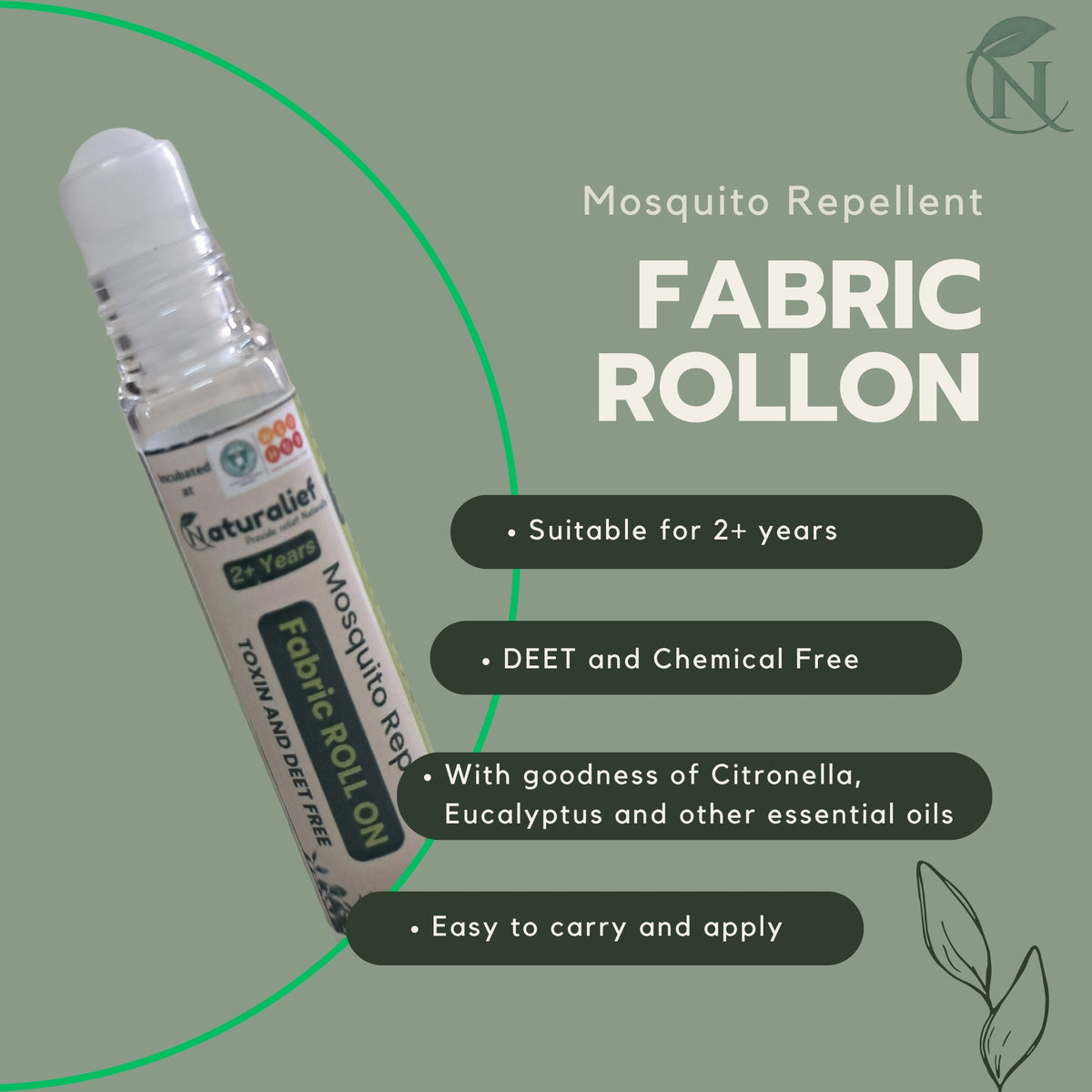 Naturalief 6-in-1 Mosquito Repellent Kit