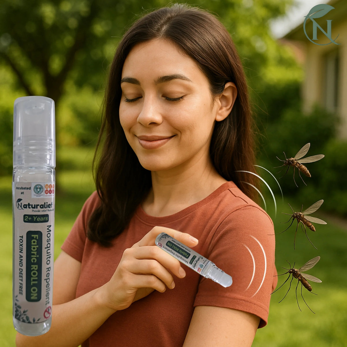 Naturalief Mosquito Repellent Fabric Roll-On