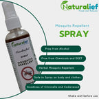 Naturalief 5-in-1 Mosquito Kit | Diffuser Oil, Roll-On, Spray, Gel & Bite Relief